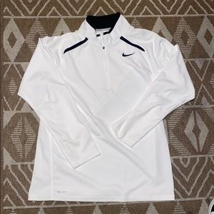 Long sleeve tennis shirt -white